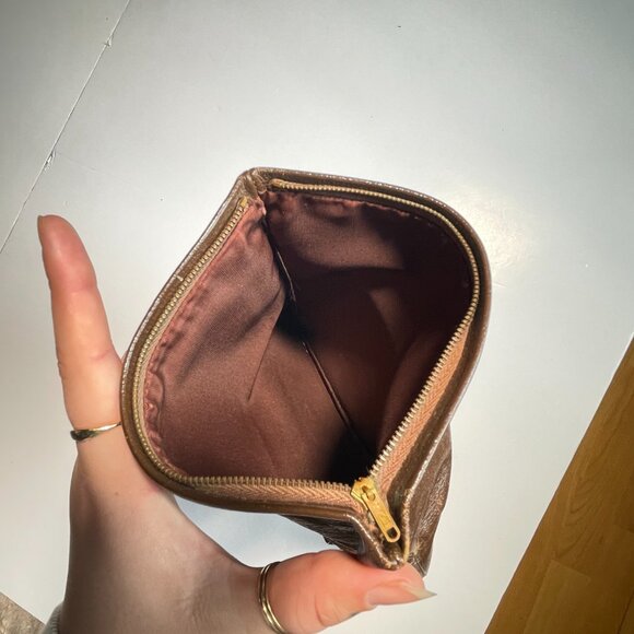 Lady Buxton Crush Grain Hide Brown Wallet Made In Canada - Picture 4 of 8